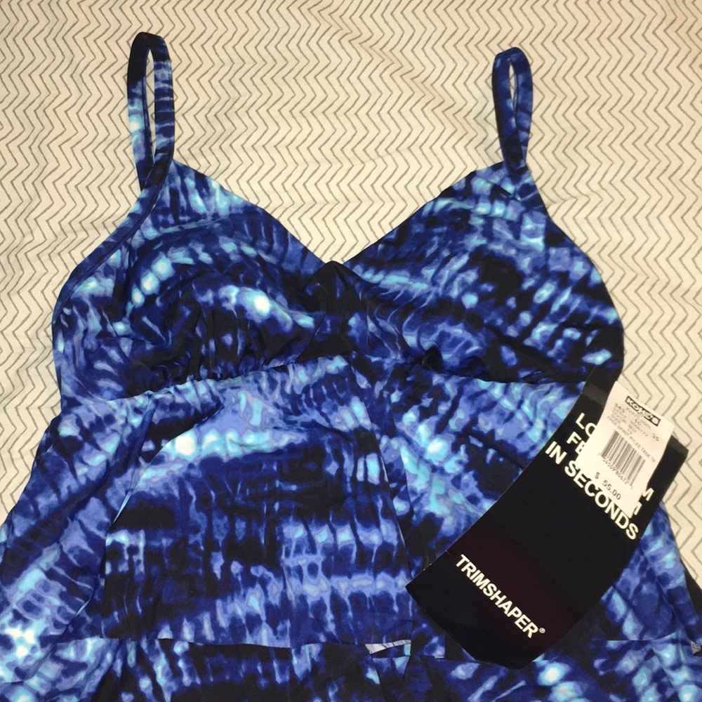 Blue Bathing Suite TrimShaper